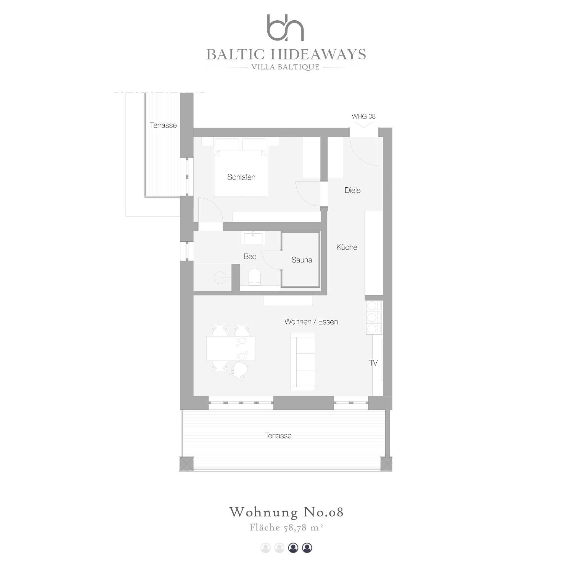 Villa Baltique Sellin  Værelse billede